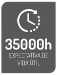 35000h - Expectativa de vida útil