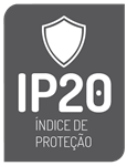 IP20 - Índice de proteção