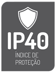 IP40 - Índice de proteção