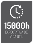 15000h - Expectativa de vida útil