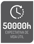 50000h - Expectativa de vida útil